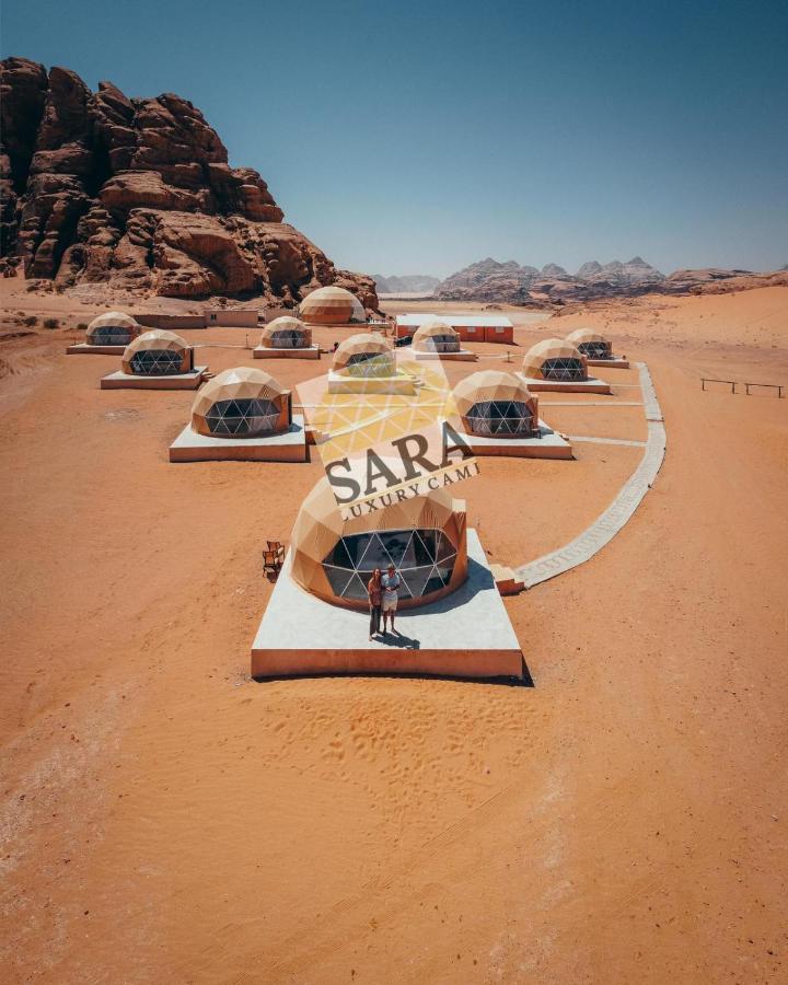 Hotel Sara Luxury Camp Wadi Rum Exterior foto